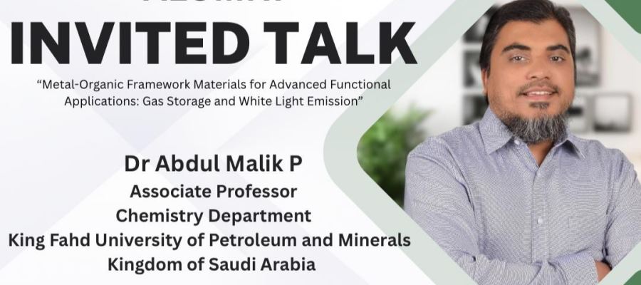  Dr Abdul Malik, King Fahad University, Saudi Arabia