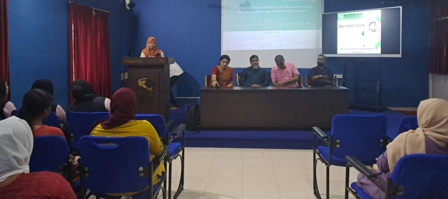 Invited Talk- Dr Abdul Malik, King Fahad University, Saudi Arabia